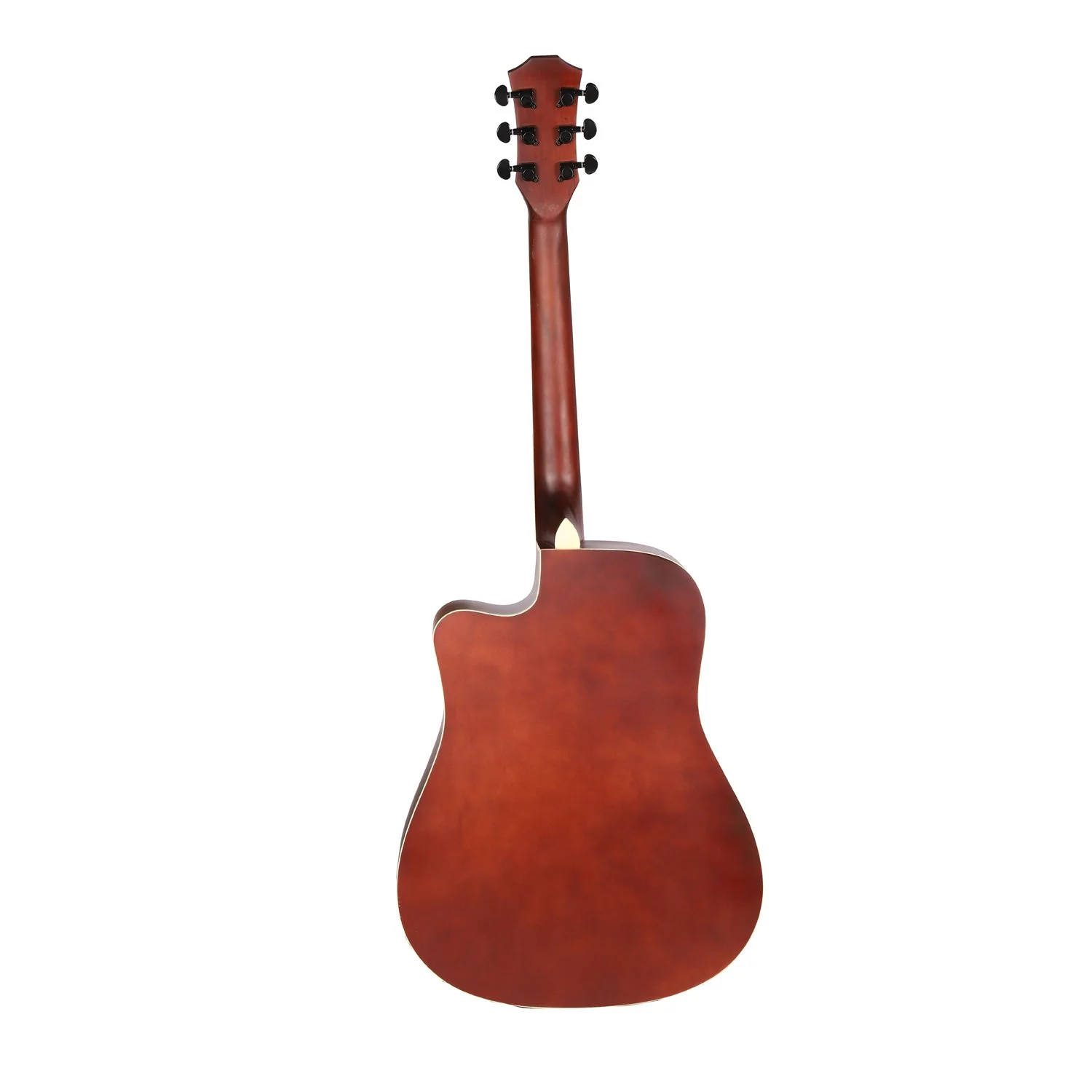 Vault ED-10CE 41 inch Cutaway Electro Acoustic Guitar with Bag, Strings, Straps, Picks, Stringwinder & Polishing Cloth - Image 6