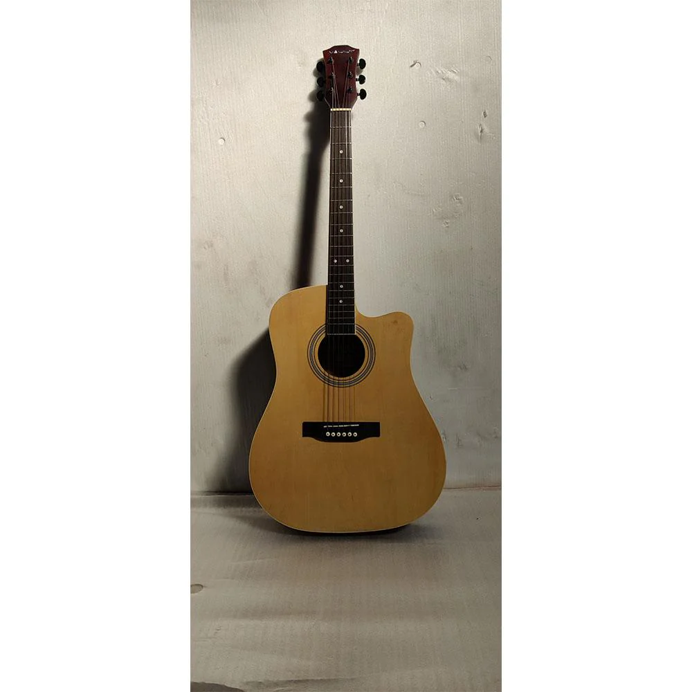 Vault ED-10CE 41 inch Cutaway Electro Acoustic Guitar - Natural - Open Box B Stock - Image 20