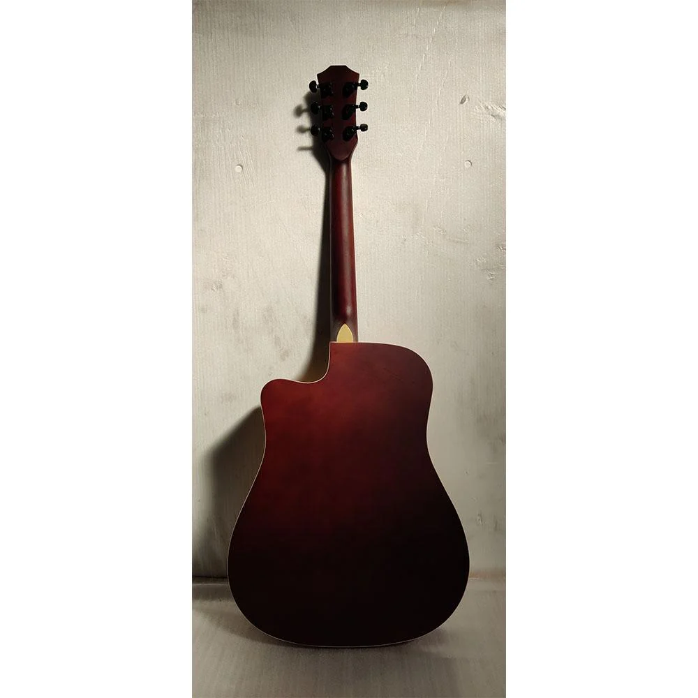 Vault ED-10CE 41 inch Cutaway Electro Acoustic Guitar - Natural - Open Box B Stock - Image 24