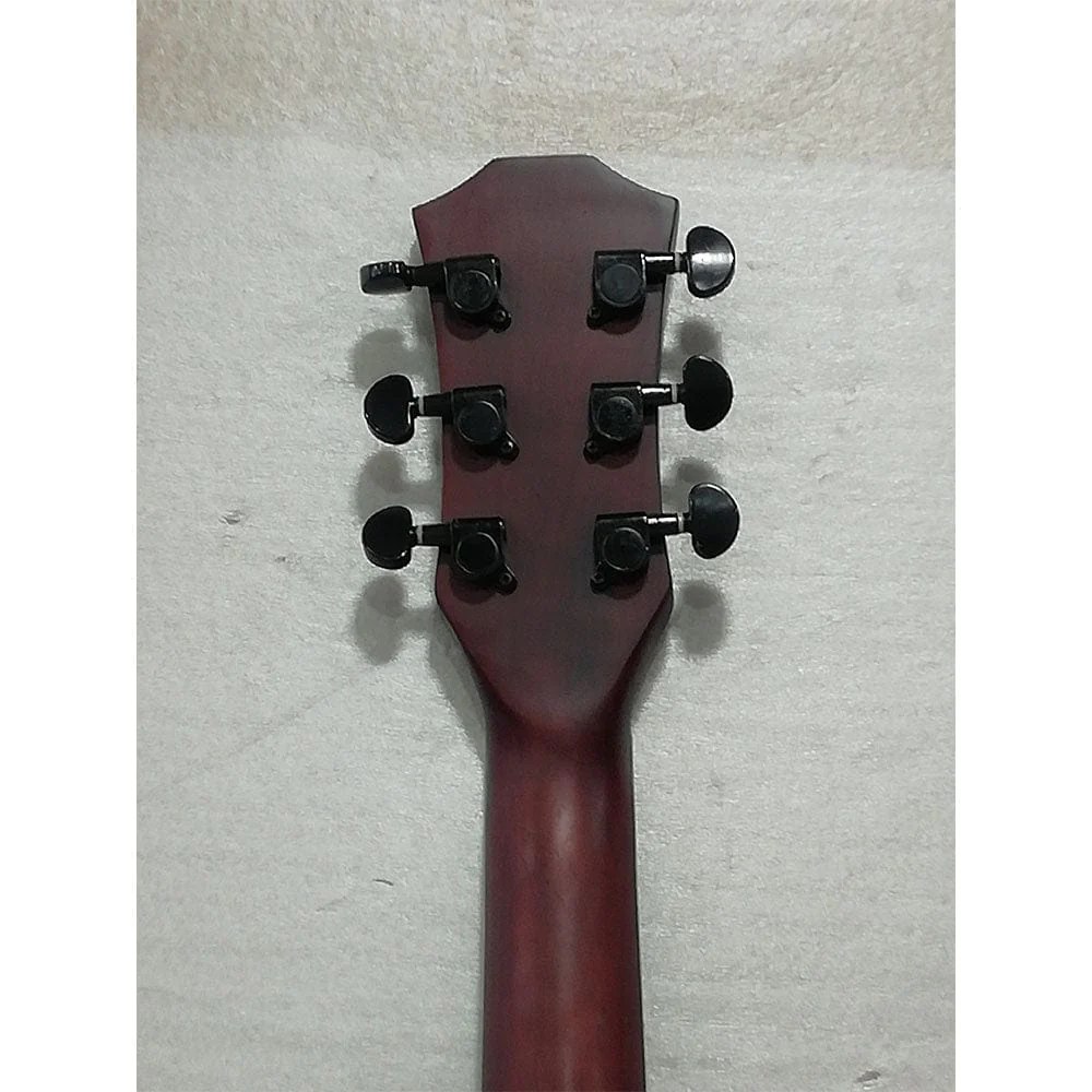 Vault ED-10CE 41 inch Cutaway Electro Acoustic Guitar - Natural - Open Box B Stock - Image 31