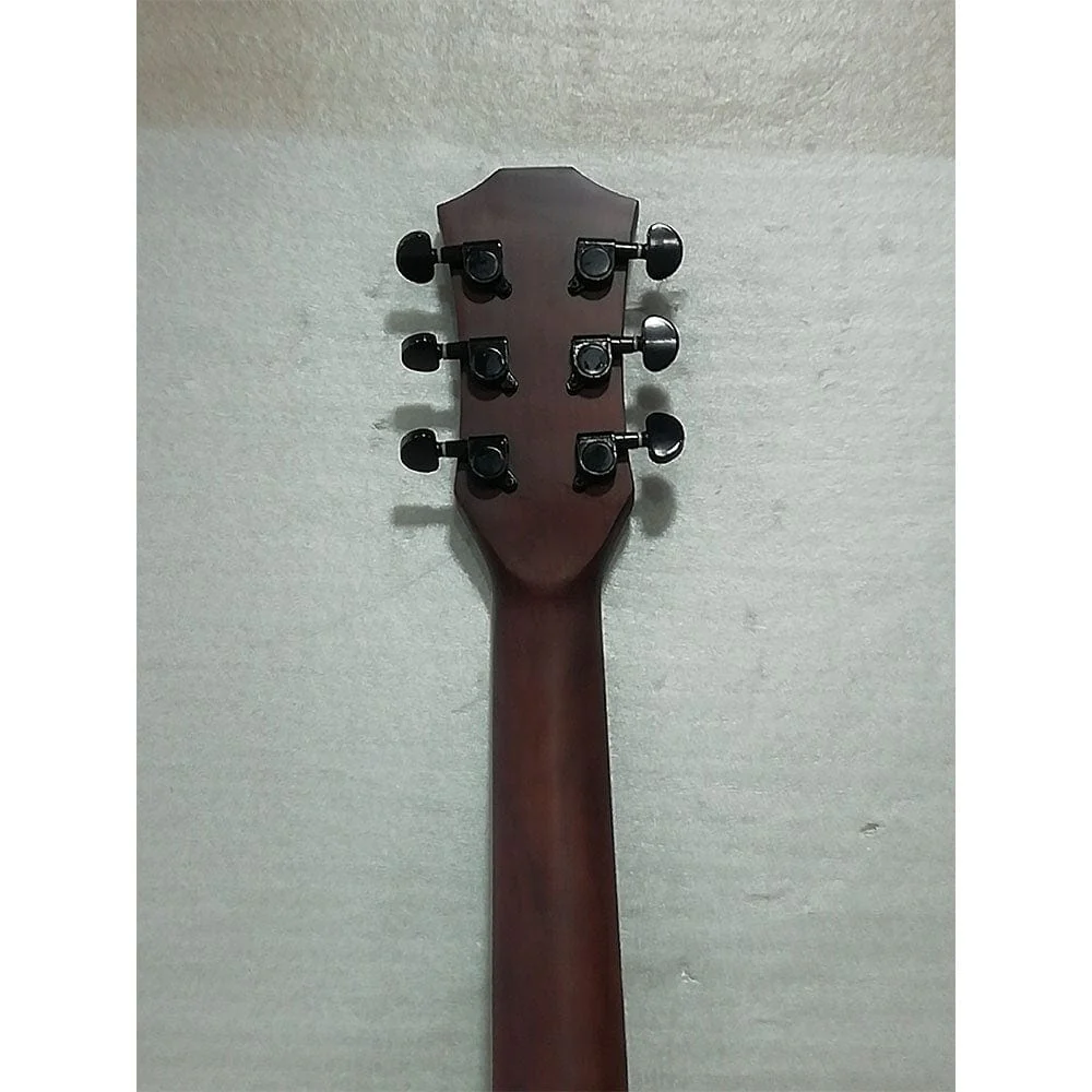 Vault ED-10CE 41 inch Cutaway Electro Acoustic Guitar - Natural - Open Box B Stock - Image 37