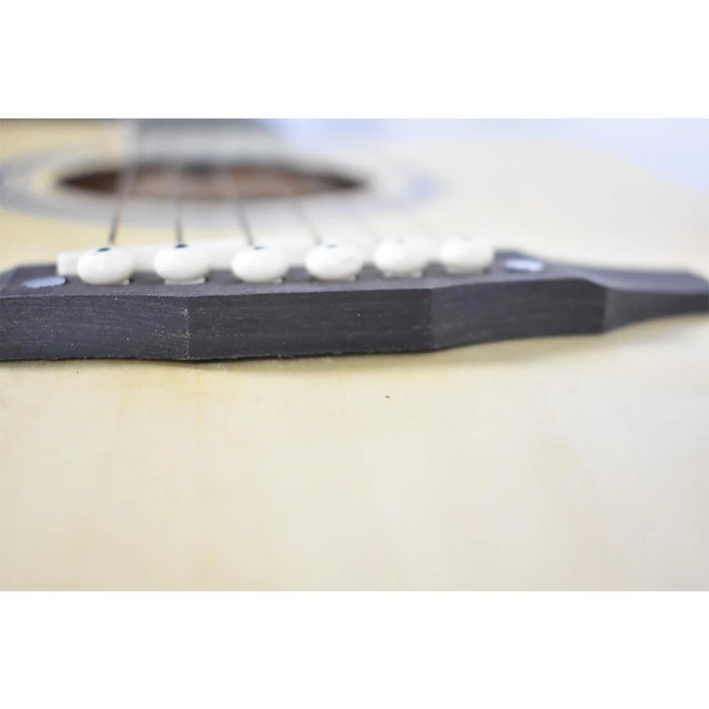 Vault ED-10CE 41 inch Cutaway Electro Acoustic Guitar - Natural - Open Box B Stock - Image 6