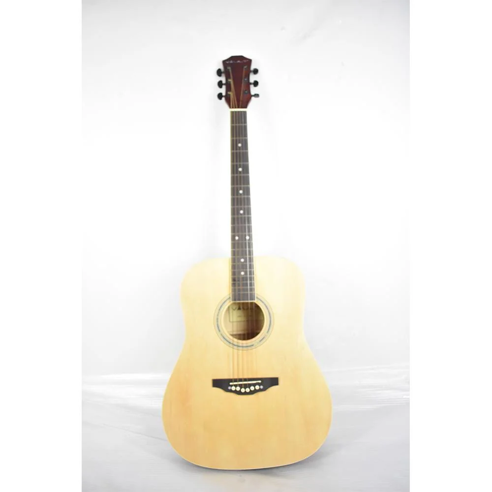 Vault ED-10D 41 inch Dreadnought Acoustic Guitar - Natural - Open Box B Stock