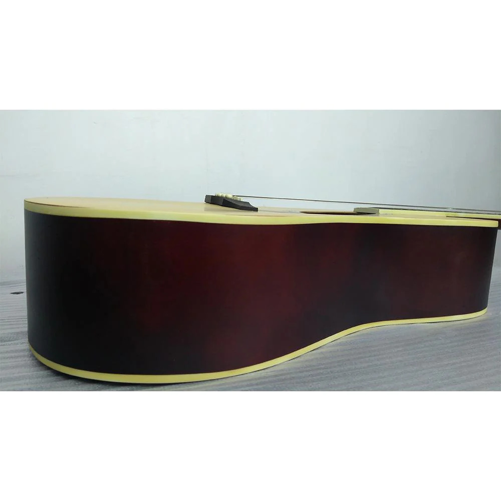 Vault ED-10D 41 inch Dreadnought Acoustic Guitar - Natural - Open Box B Stock - Image 8