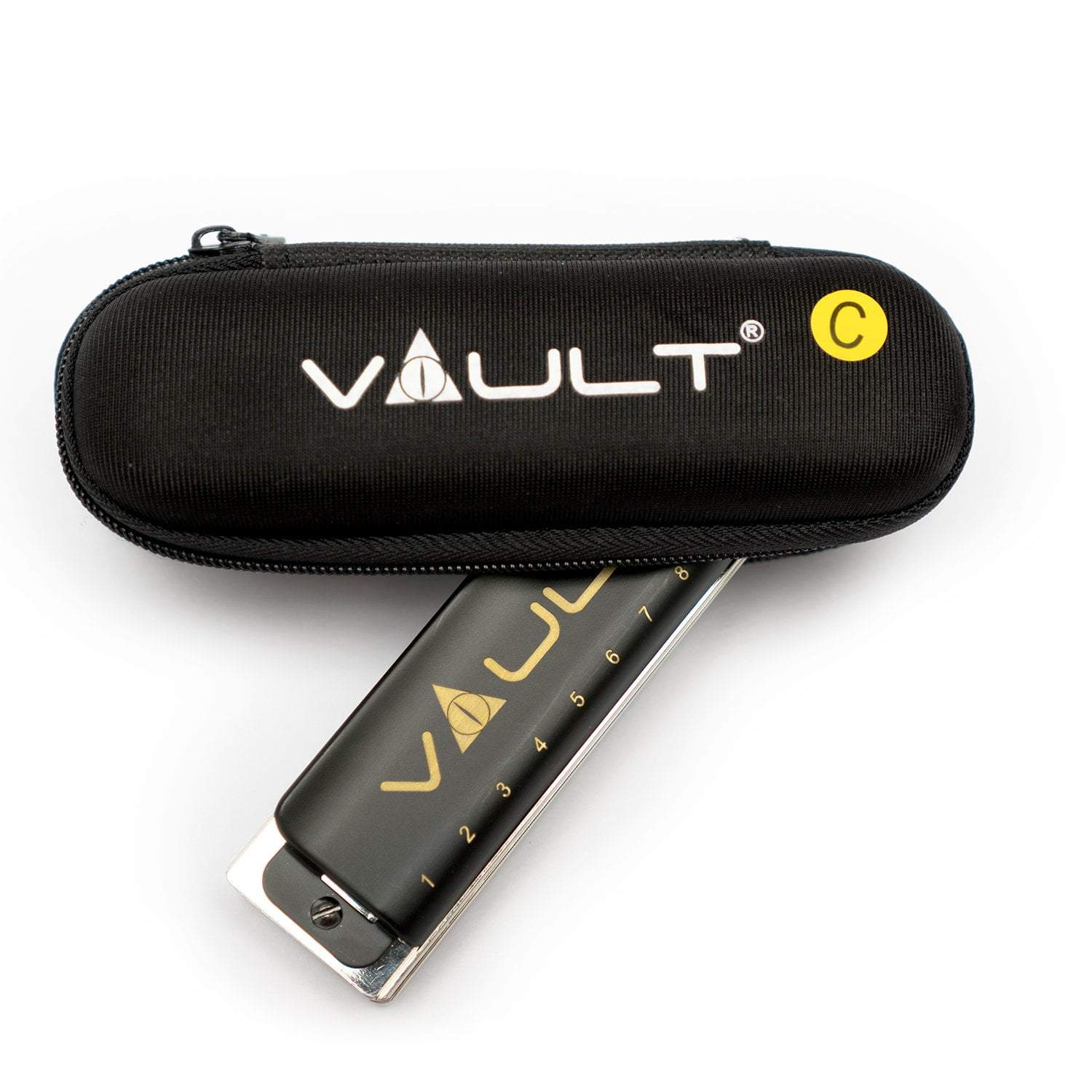 Vault HA1100 Key of C 10-Hole Harmonica - Image 5