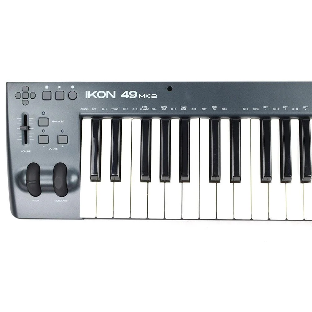 Vault Ikon MK2 49 Key Velocity Sensitive Midi Keyboard with Bitwig 8-Track Bundle - Open Box - Image 3