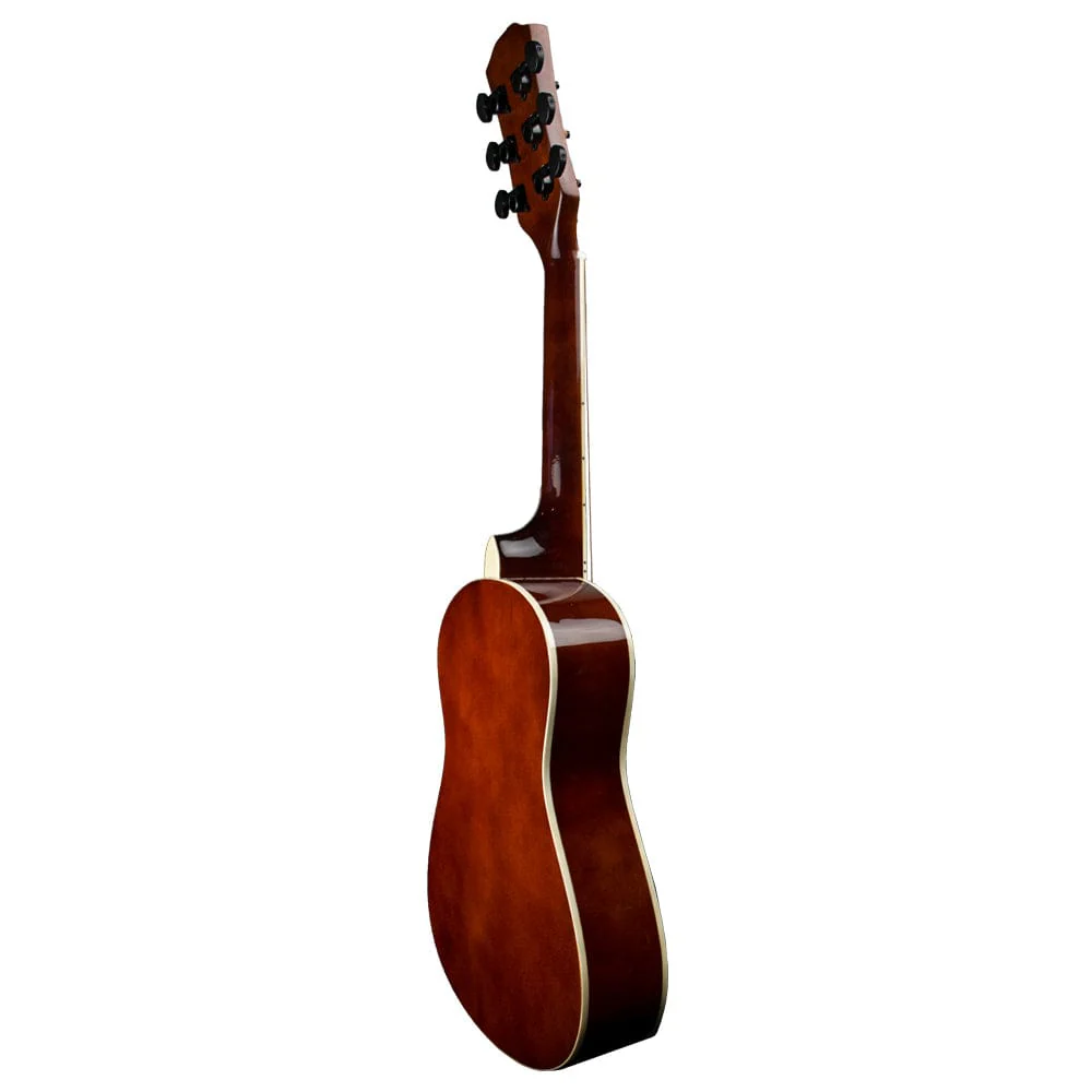 Vault Junior 30 Inch Acoustic Guitar for Kids with Truss Rod, Gig-Bag, Strings, Straps, Picks, String Winder, Polishing Cloth & E-Book - Natural Gloss - Open Box - Image 4