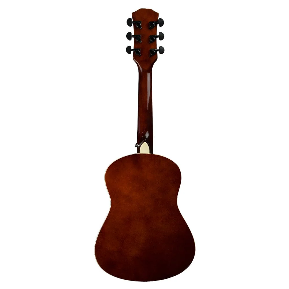 Vault Junior 30 Inch Acoustic Guitar for Kids with Truss Rod, Gig-Bag, Strings, Straps, Picks, String Winder, Polishing Cloth & E-Book - Natural Gloss - Open Box - Image 5