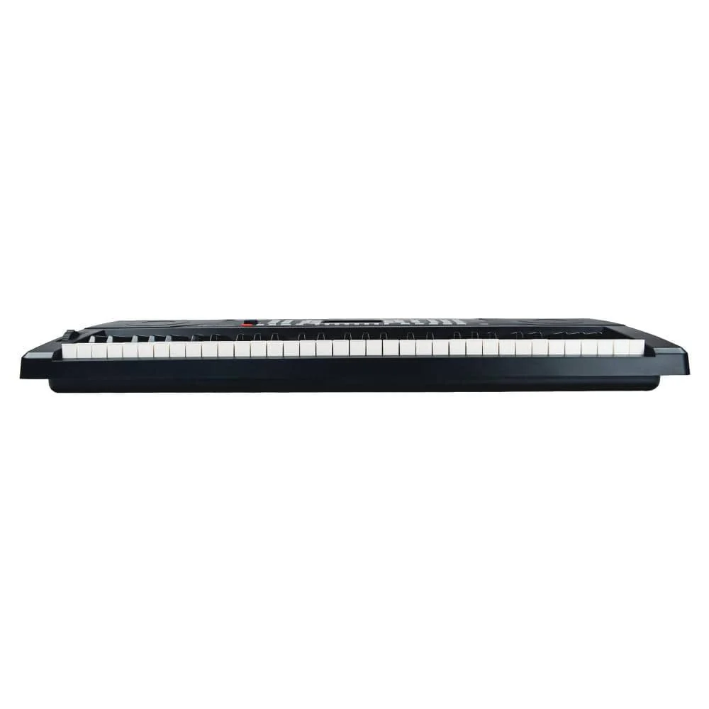 Vault KT-61 Keytone Touch Sensitive 61-Key Keyboard - Black with Vault Buds Duo Dual Driver Earphones - Image 9