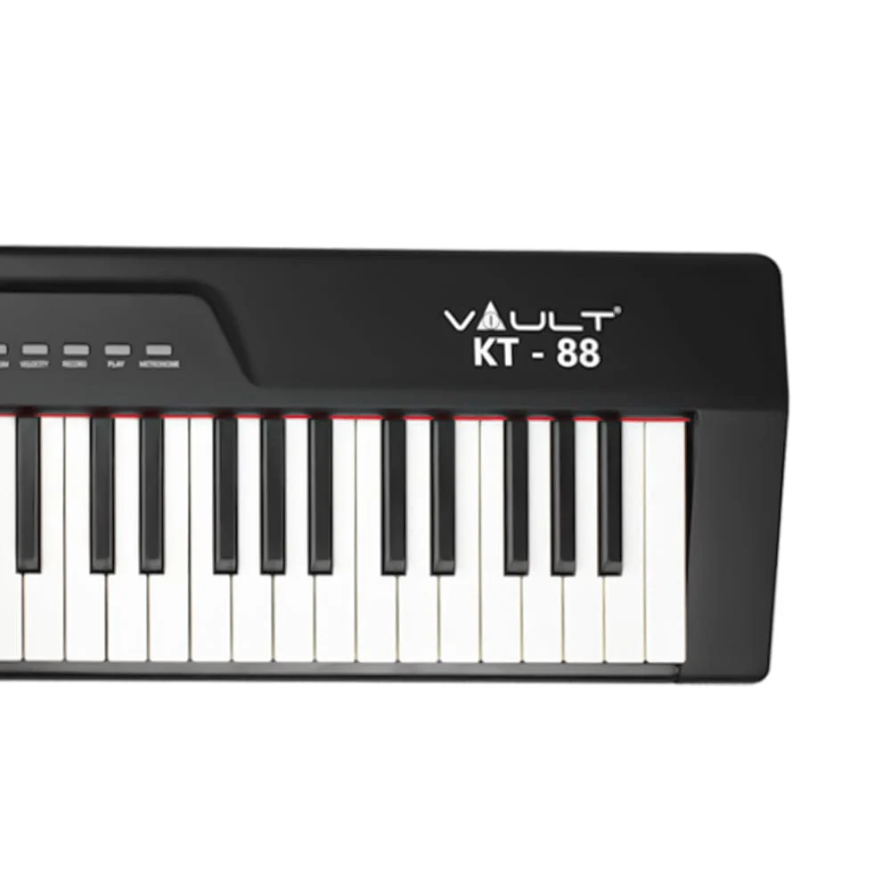 Vault KT-88 Keytone Touch Sensitive 88 Key Portable Digital Piano - Image 4