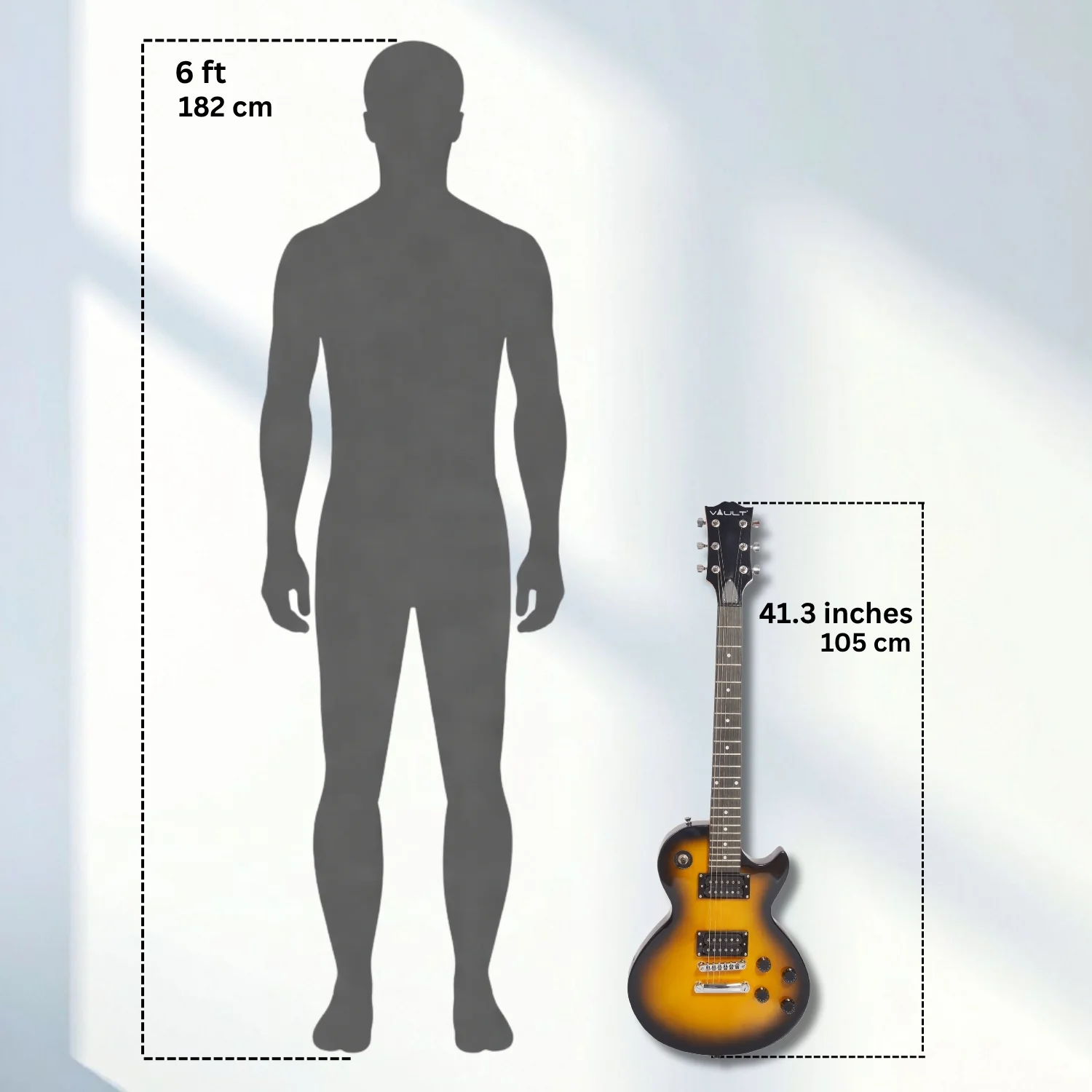 Vault LP1 Les Paul Style Electric Guitar - Image 10
