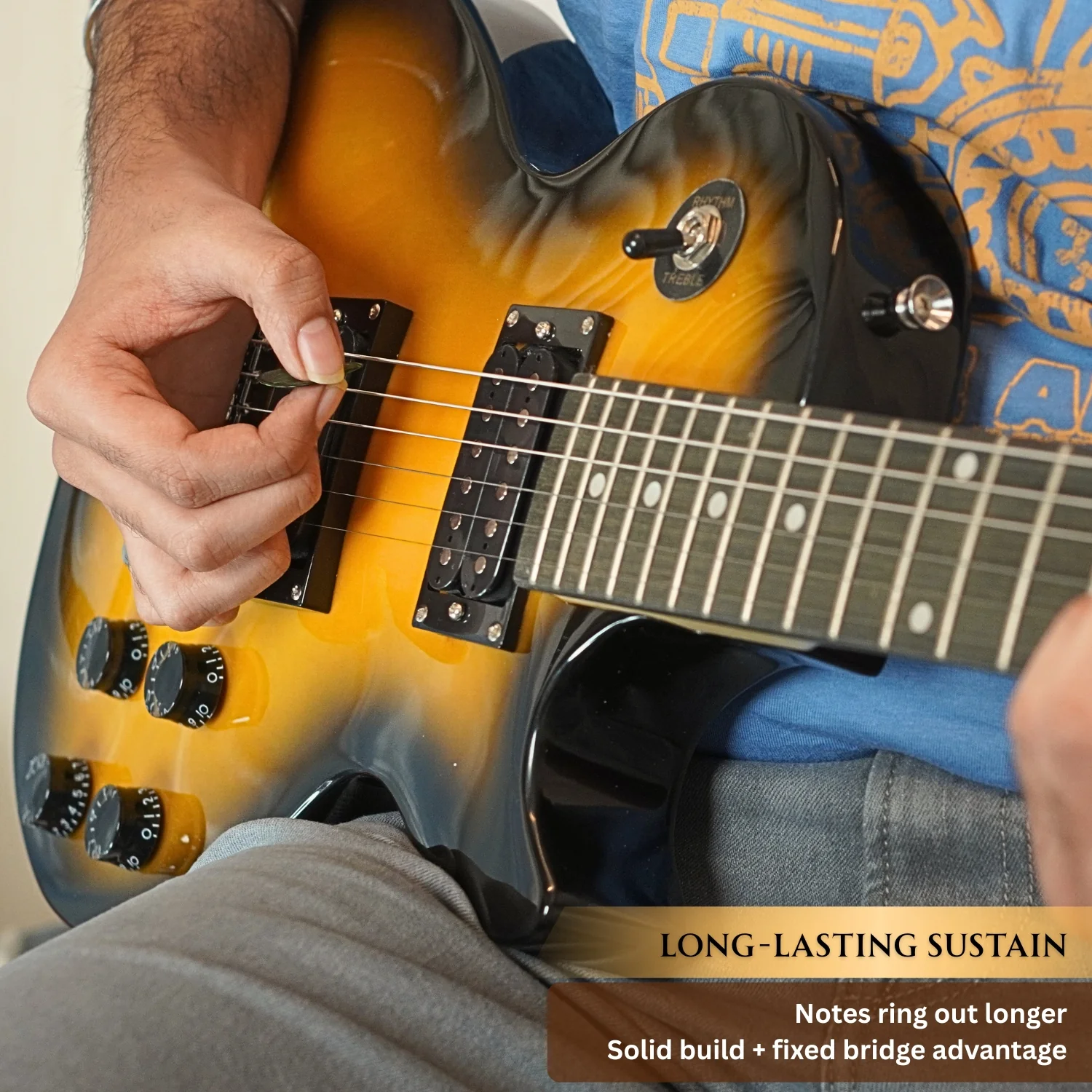 Vault LP1 Les Paul Style Electric Guitar - Image 4