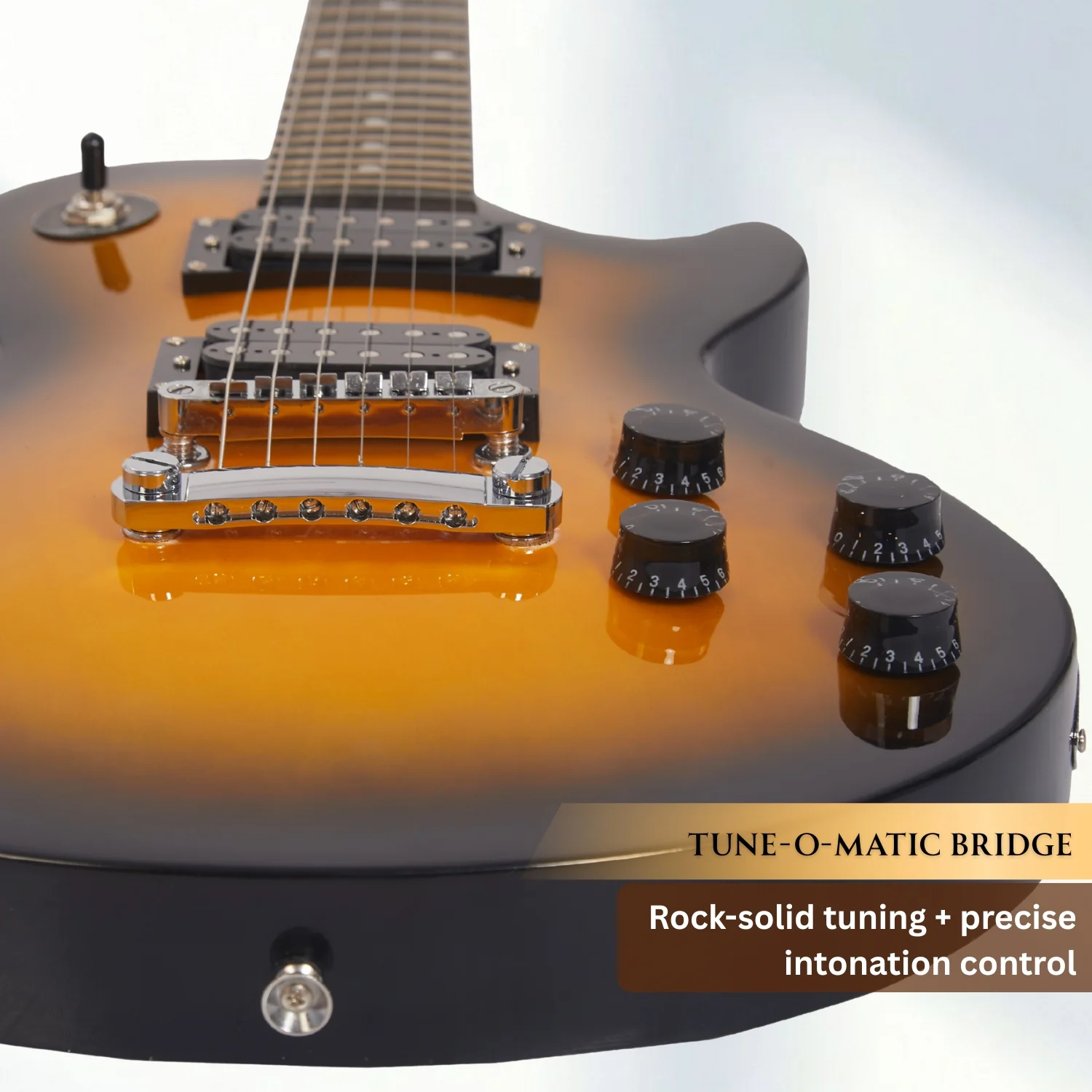Vault LP1 Les Paul Style Electric Guitar - Image 5