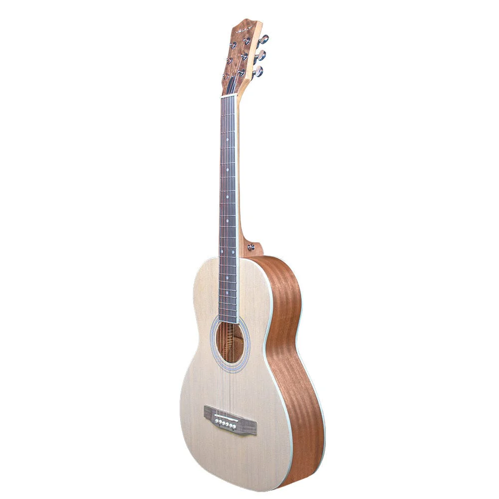 Vault PA36 Parlor Body Compact Acoustic Guitar with Standard Scale Length - Image 10