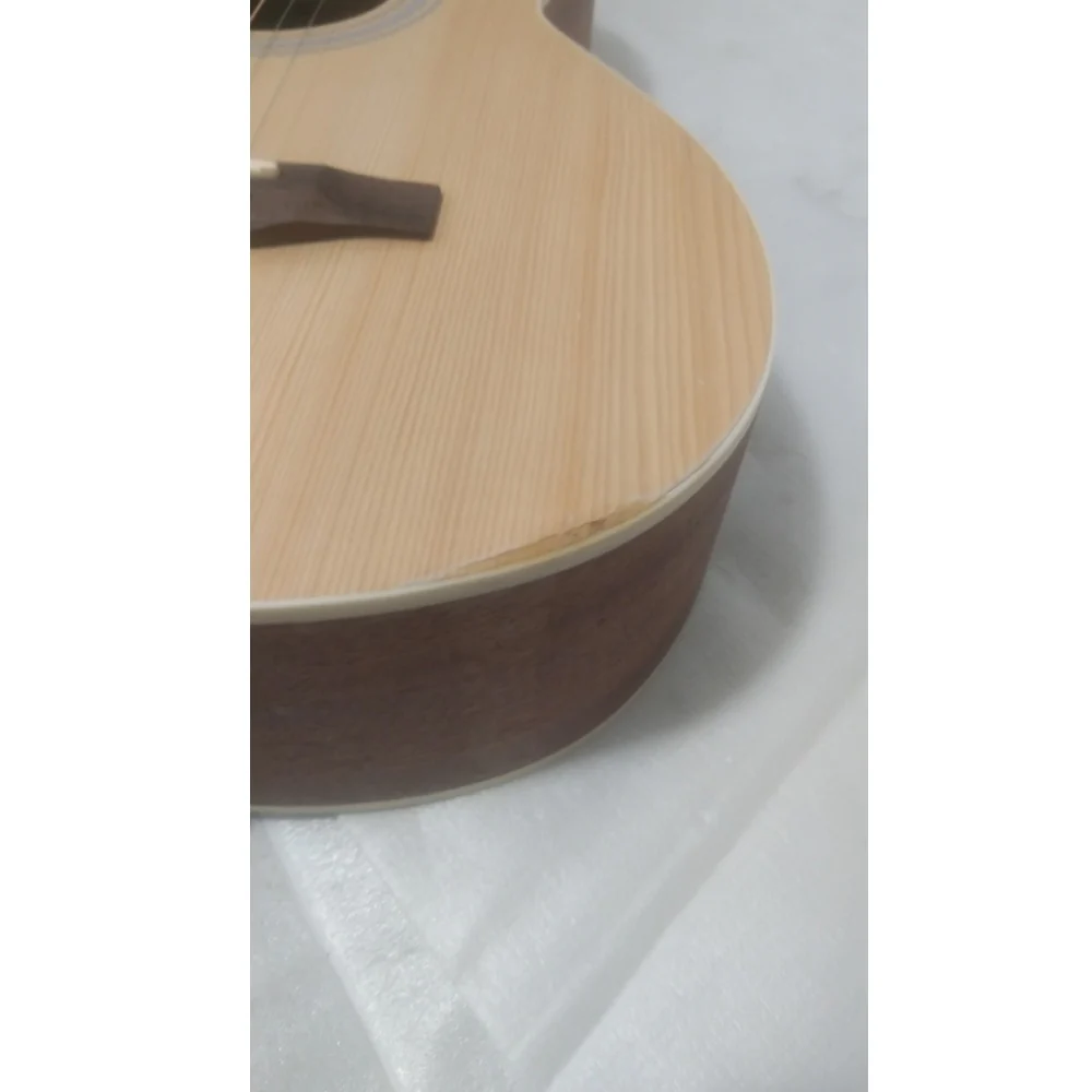 Vault PA36 Parlor Body Compact Acoustic Guitar with Standard Scale Length - Open Box B Stock - Image 5