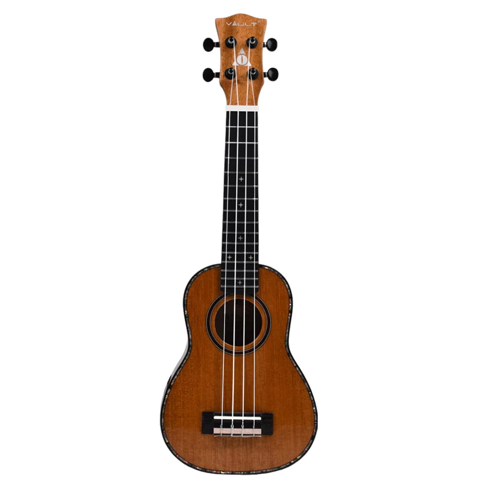 Vault Performer Pro 21" All Solid Mahogany Premium Soprano Ukulele - Open Box