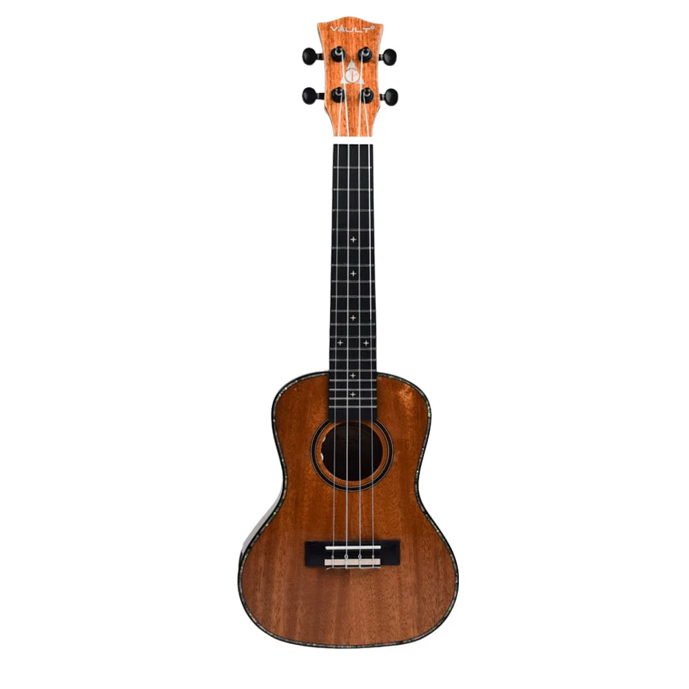 Vault Performer Pro 26" All Solid Mahogany Premium Tenor Ukulele With EQ & Gigbag - Open Box - Image 3