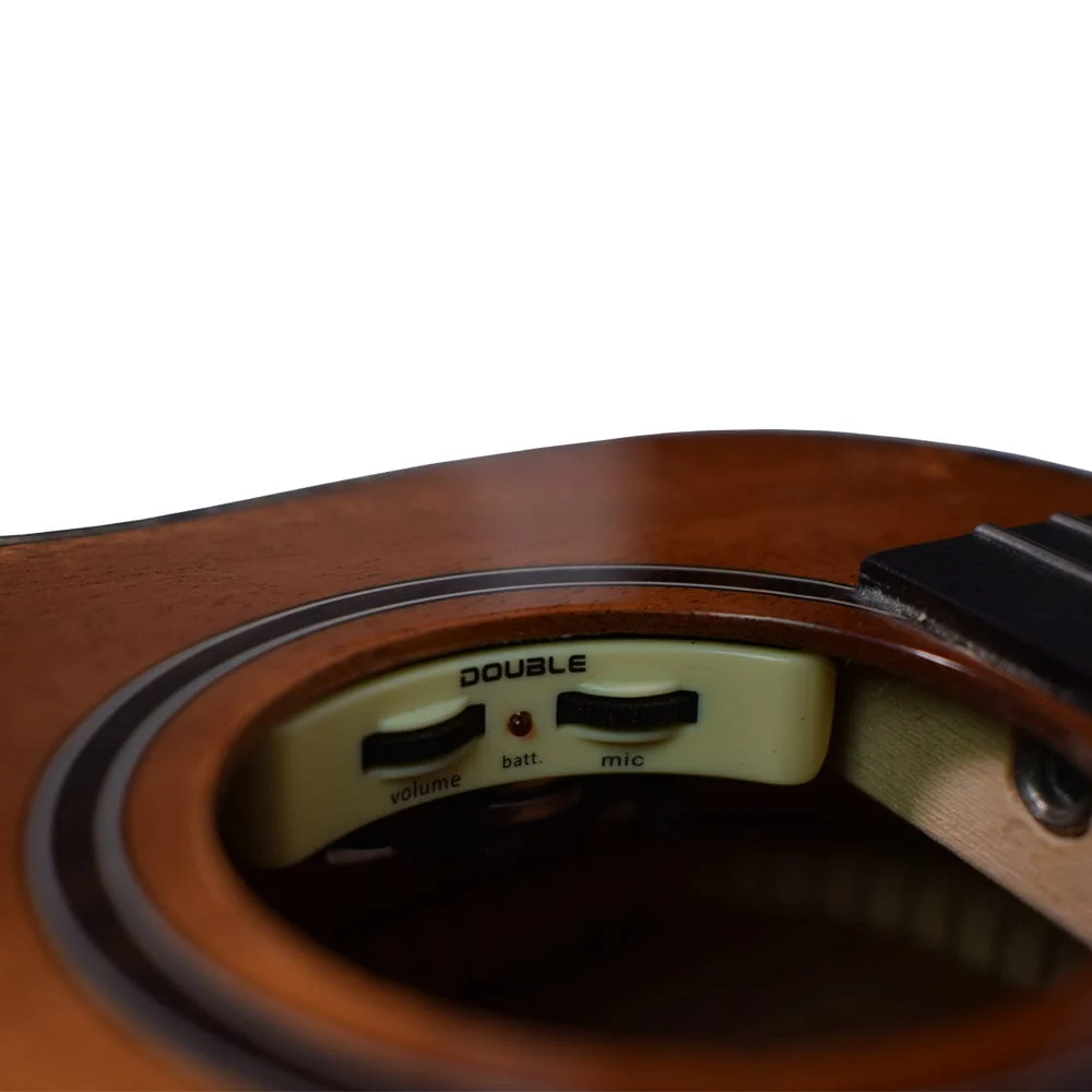 Vault Performer Pro 30" All Solid Mahogany Premium Baritone Ukulele with EQ - Open Box - Image 3