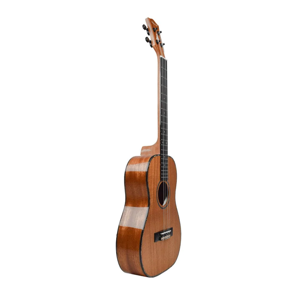 Vault Performer Pro 30" All Solid Mahogany Premium Baritone Ukulele with EQ - Open Box - Image 5