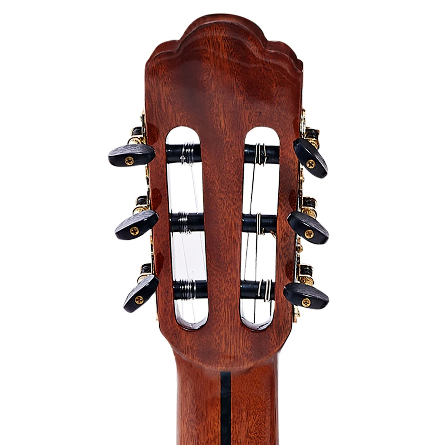 Vault Performer Pro Premium Classical Guitar with All Solid wood and Transacoustic EQ with Delay, Reverb, Chorus onboard effects and 25mm Paded Gigbag - Image 10