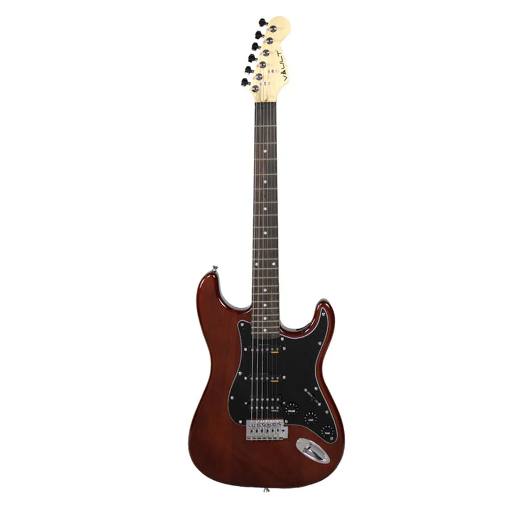 Vault Performer Pro ST 6 String Solid Mahogany Electric Guitar - Open Box