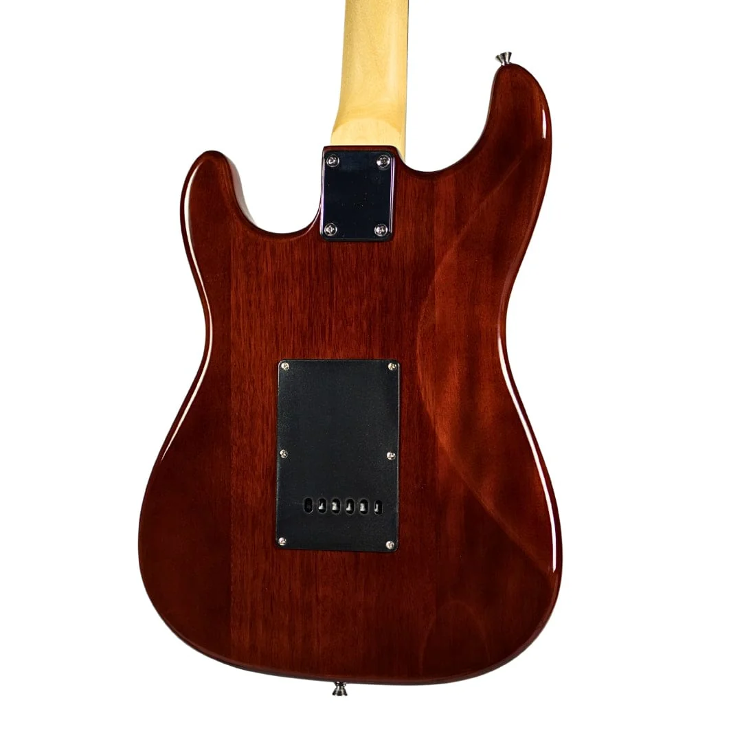 Vault Performer Pro ST 6 String Solid Mahogany Electric Guitar - Open Box - Image 7