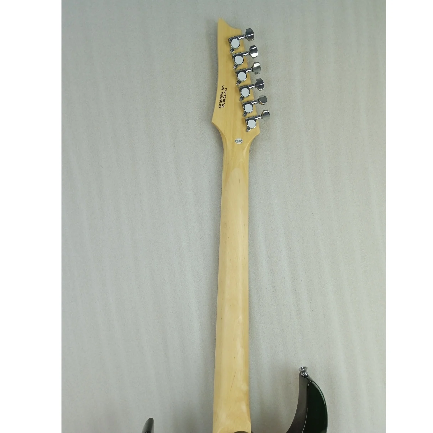 Vault RG1 Soloist Premium Electric Guitar - Transparent Green Burst - Open Box B Stock - Image 21
