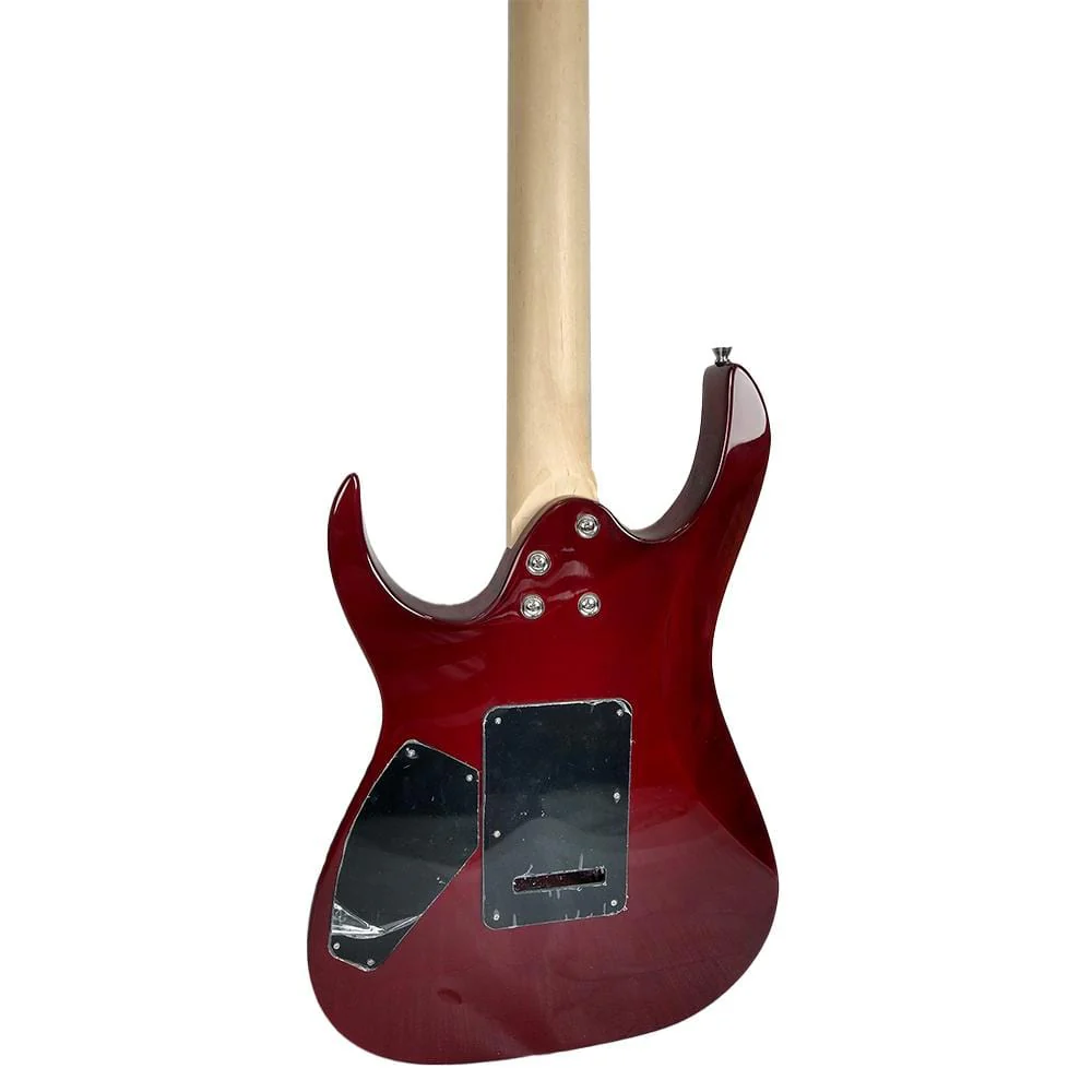 Vault RG1RW Soloist Style Electric Guitar With Digitech Element Guitar Processor Bundle - Image 20