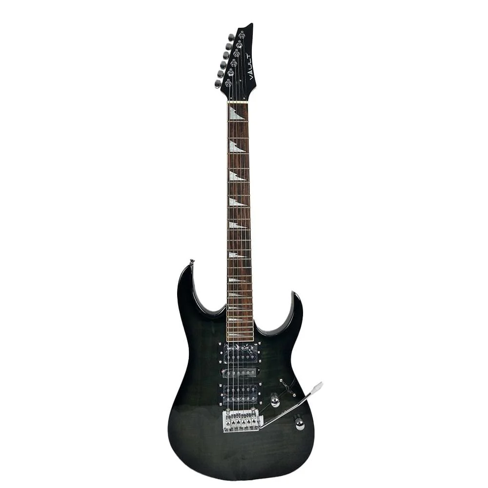 Vault RG1RW Soloist Style Electric Guitar With Digitech Element XP ELMTXPV-01 Guitar Processor Bundle - Image 2