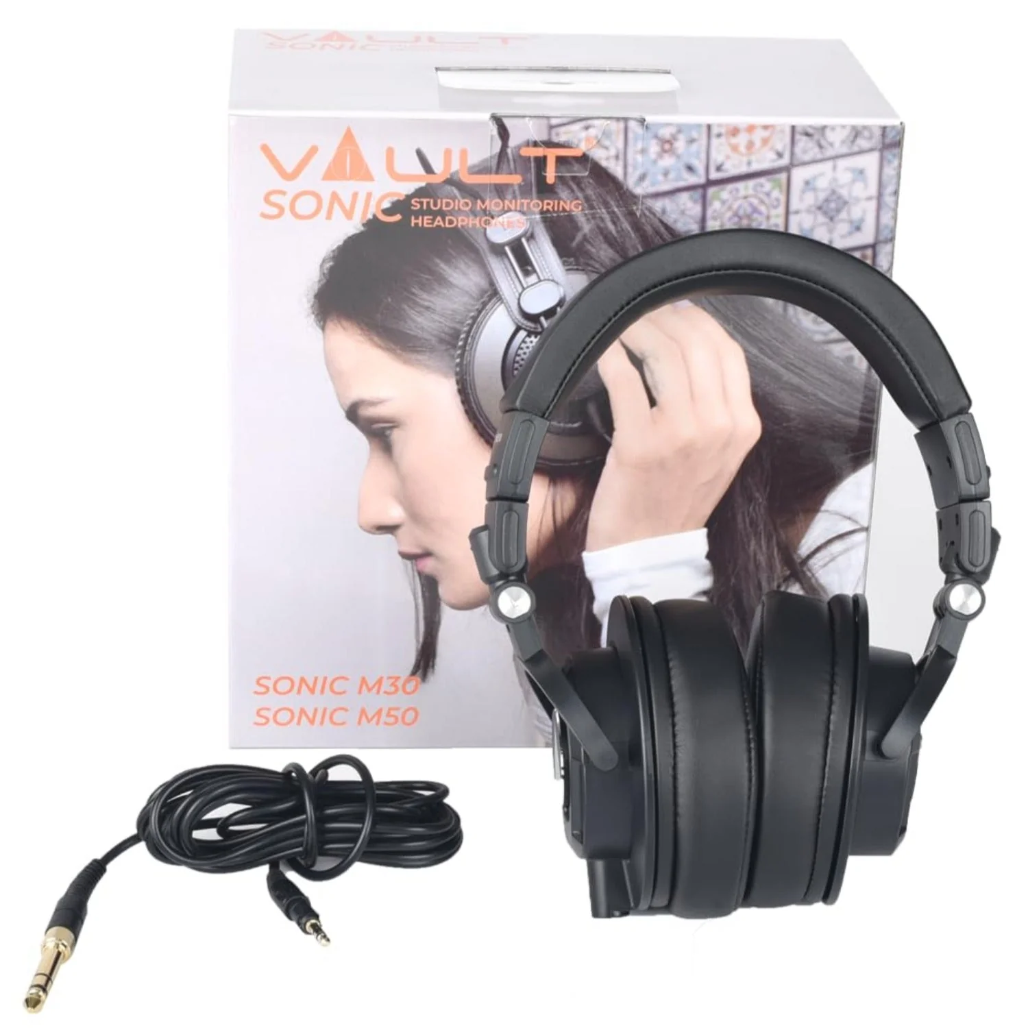 Vault Sonic M50 Studio Monitoring Headphones - Must Have Accessories - Image 15