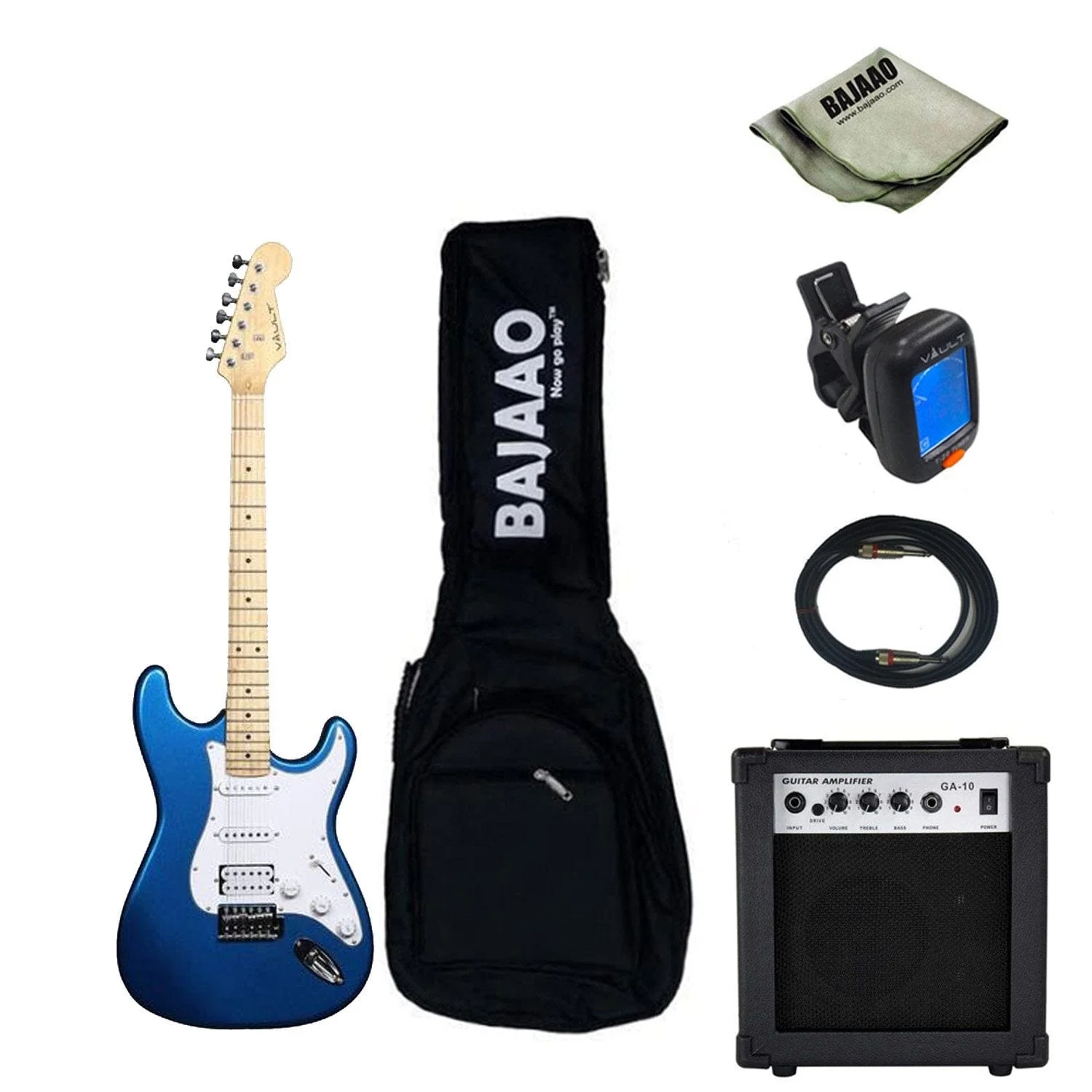 Vault ST1M Electric Guitar Basic Bundle - Image 4