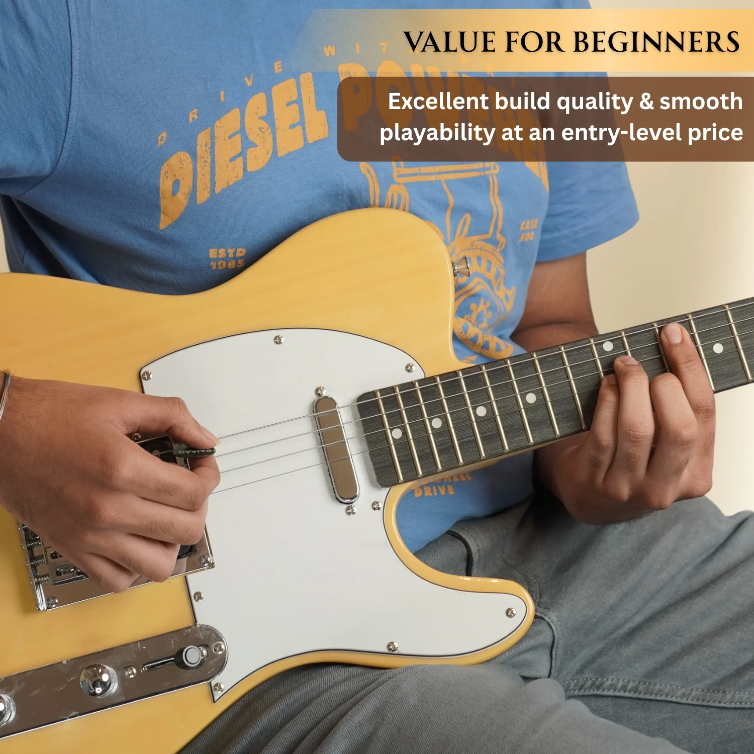 Vault TL1 Tele Style Electric Guitar - Image 16