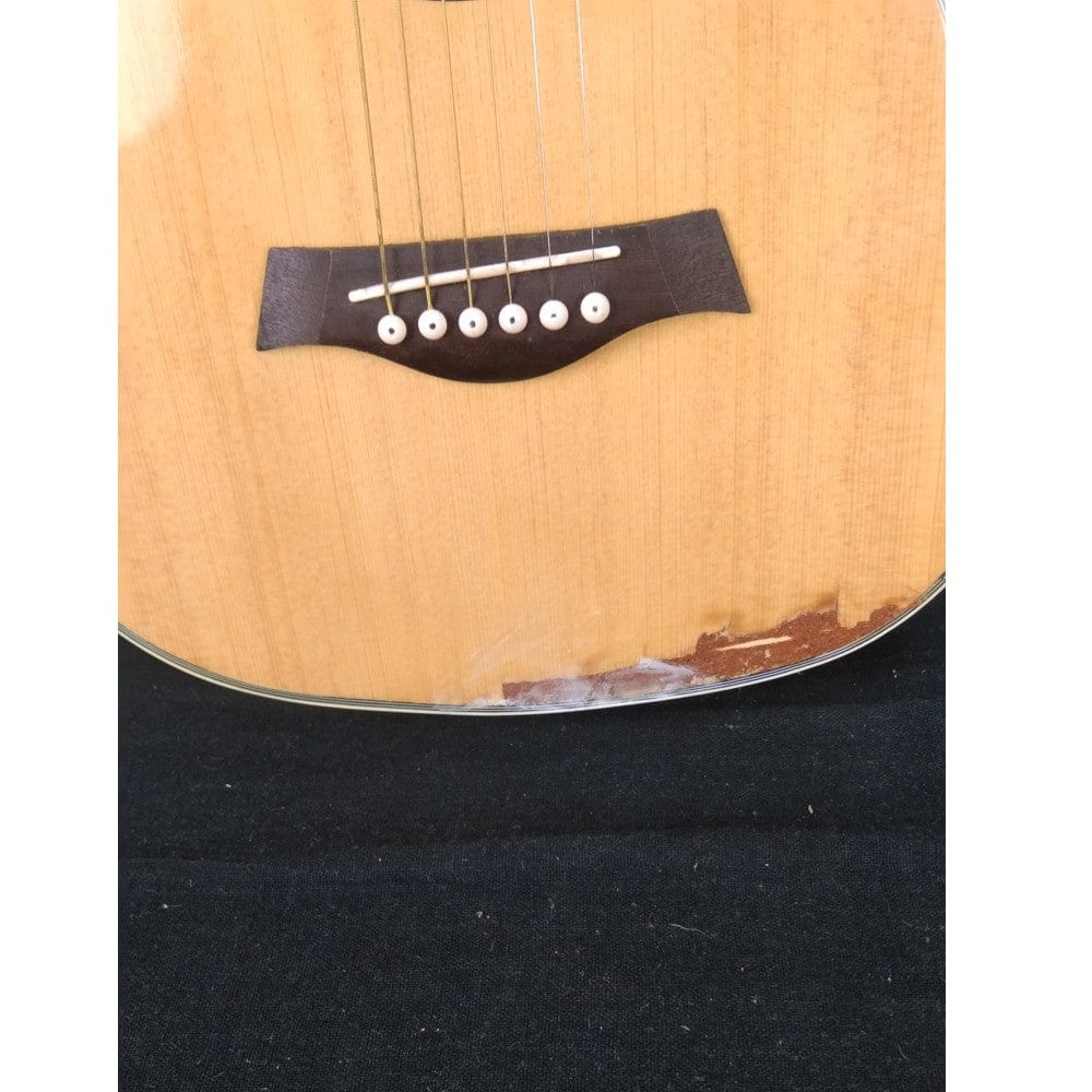 Vault Traveller 34 Inch Acoustic Guitar - Natural Gloss - Open Box B Stock - Image 2