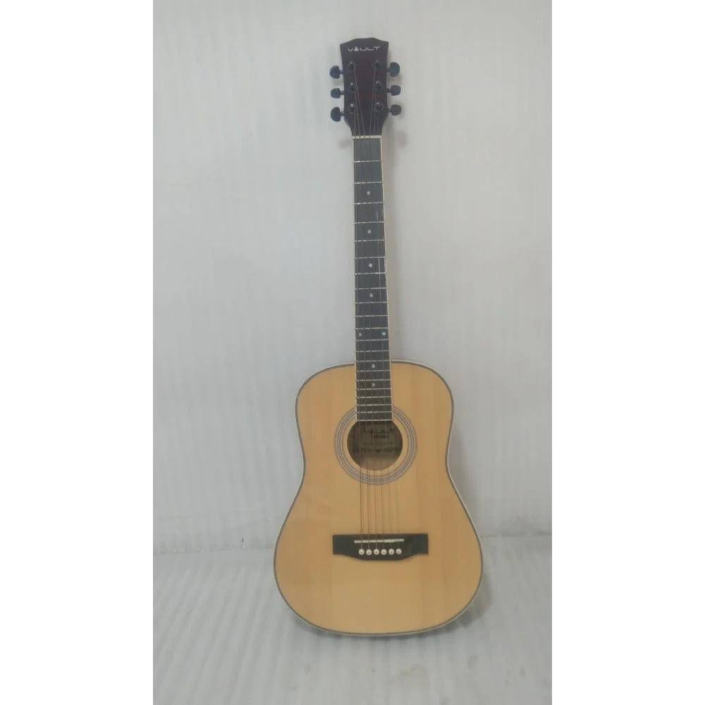 Vault Traveller 34 Inch Acoustic Guitar - Natural Gloss - Open Box B Stock - Image 26