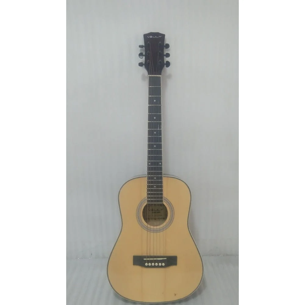 Vault Traveller 34 Inch Acoustic Guitar - Natural Gloss - Open Box B Stock - Image 29