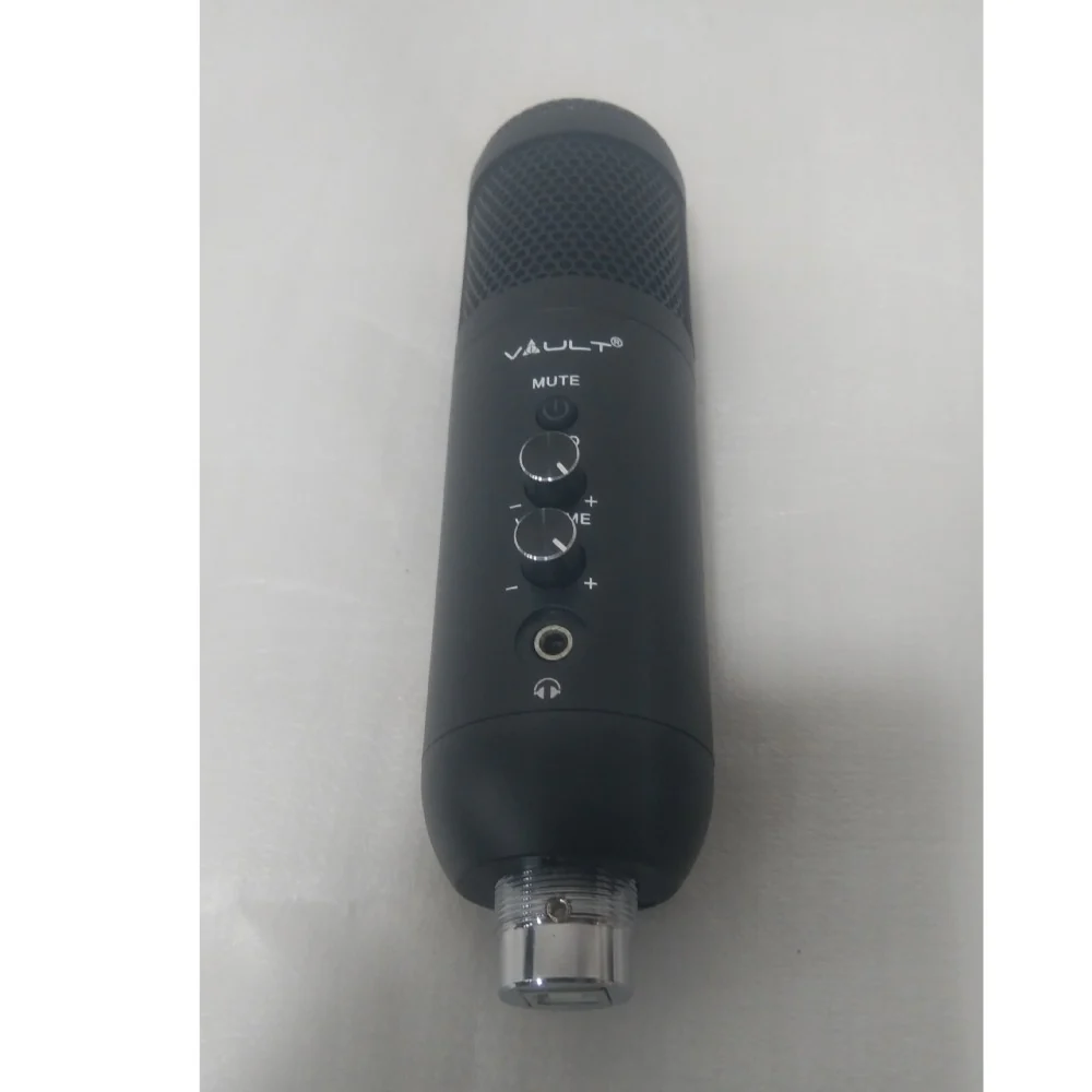Vault UCM-FX USB Condenser Podcast Microphone Kit with built in headphone out Volume /Gain control and Mute button for Gaming, Podcasting, Conference Calls, Recording, Singing and Dubbing - (USB Mic - E01) - Open Box B Stock - Image 7