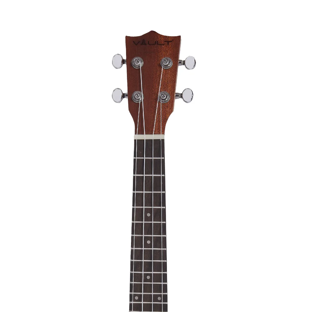 Vault UK-1000CC 23-Inch Solid Spruce Top Premium Semi Cutaway Concert Ukulele - Image 15