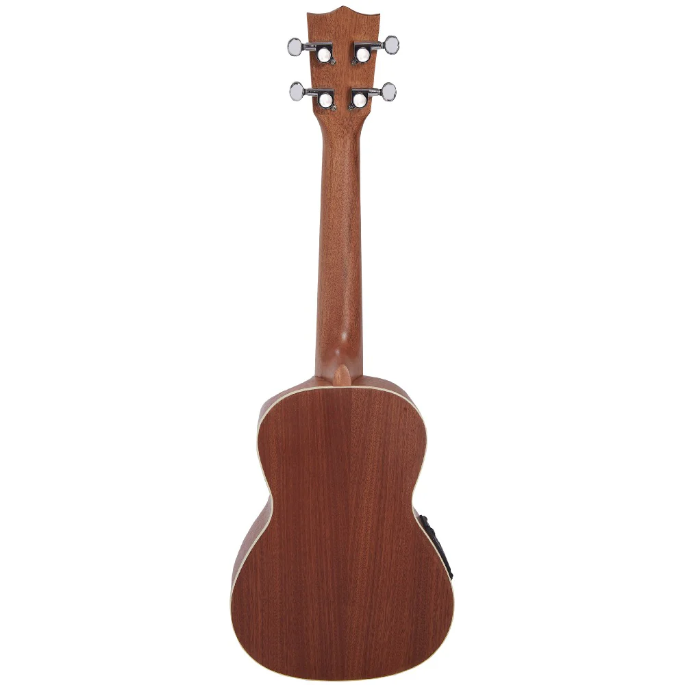 Vault UK-1000CC 23-Inch Solid Spruce Top Premium Semi Cutaway Concert Ukulele - Image 17