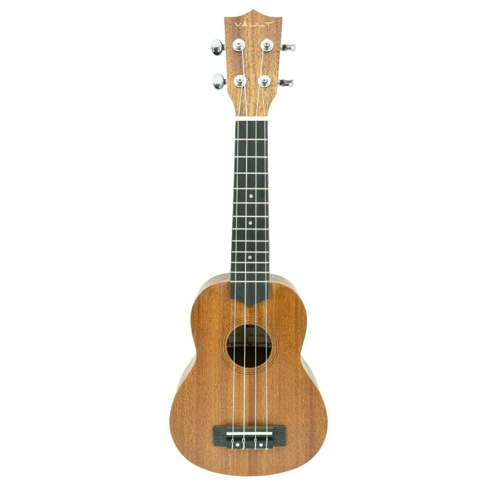 Vault UK-100S 21 inch Arched Back Soprano Ukulele With Gig Bag & Ebook - Image 2