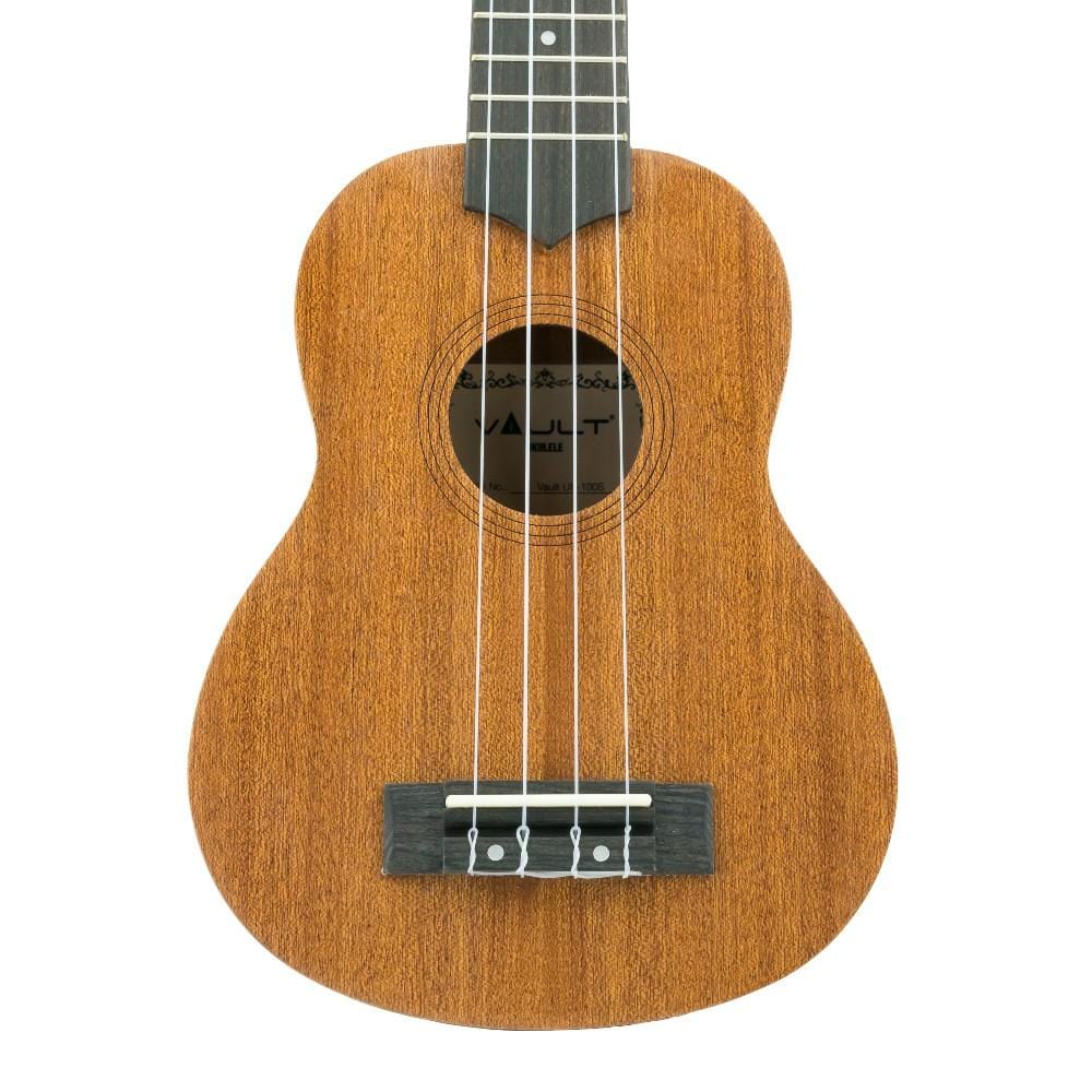 Vault UK-100S 21 inch Arched Back Soprano Ukulele With Gig Bag & Ebook - Image 10