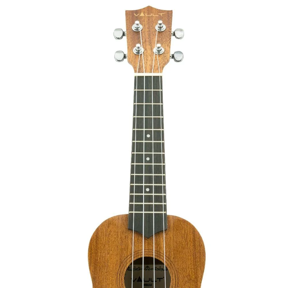 Vault UK-100S 21 inch Arched Back Soprano Ukulele With Gig Bag & Ebook - Image 11