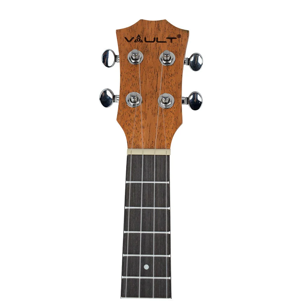 Vault UK-2000CCE 23-Inch Solid Mahogany Top Premium Electro-Acoustic Concert Ukulele With EQ & Gigbag - Image 9