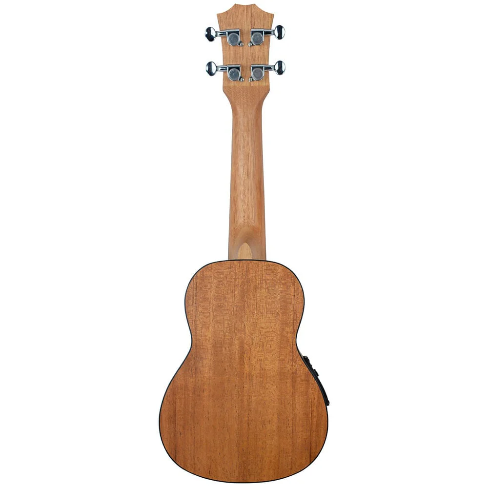 Vault UK-2000SCE 21-Inch Solid Mahogany Top Premium Electro-Acoustic Soprano Ukulele With EQ & Gigbag - Image 6