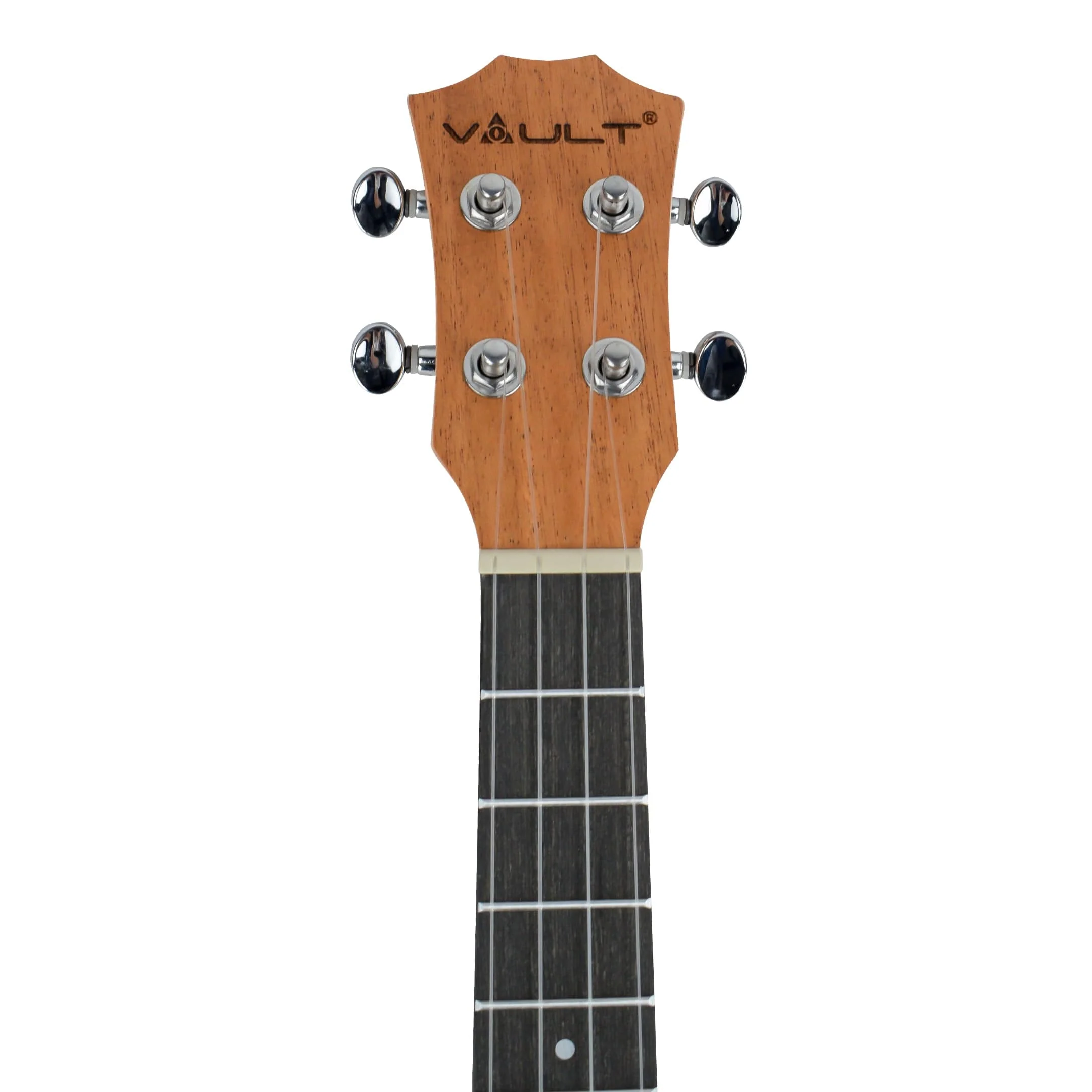 Vault UK-2000T 26-Inch Solid Mahogany Top Premium Tenor Ukulele With Gigbag with Vault Play True Wireless Earbuds - Image 26
