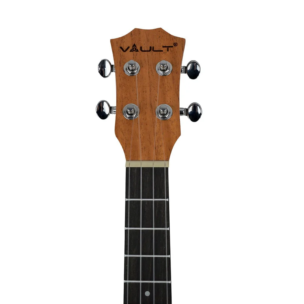 Vault UK-2000TCE 26-Inch Solid Mahogany Top Premium Electro-Acoustic Tenor Ukulele With EQ - Open Box - Image 10