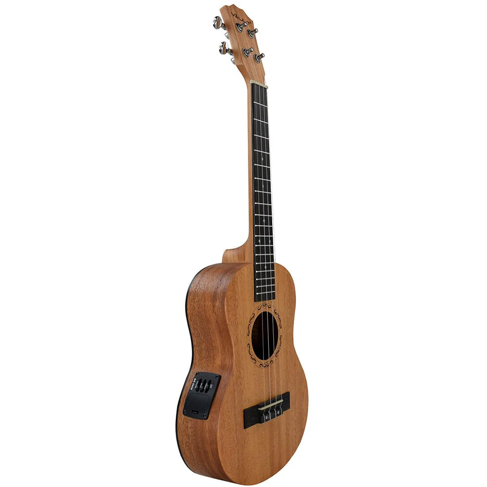 Vault UK-2000TCE 26-Inch Solid Mahogany Top Premium Electro-Acoustic Tenor Ukulele With EQ - Open Box - Image 2