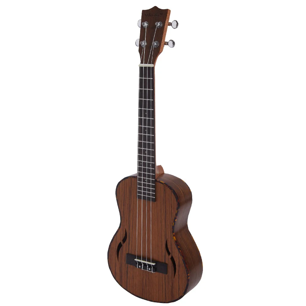 Vault UK-200C 23" Premium Walnut Laminate with Side Soundport Concert Ukulele - Open Box - Image 9