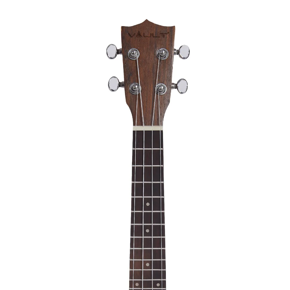 Vault UK-200T 26" Premium Walnut Laminate with Side Soundport Tenor Ukulele - Image 3