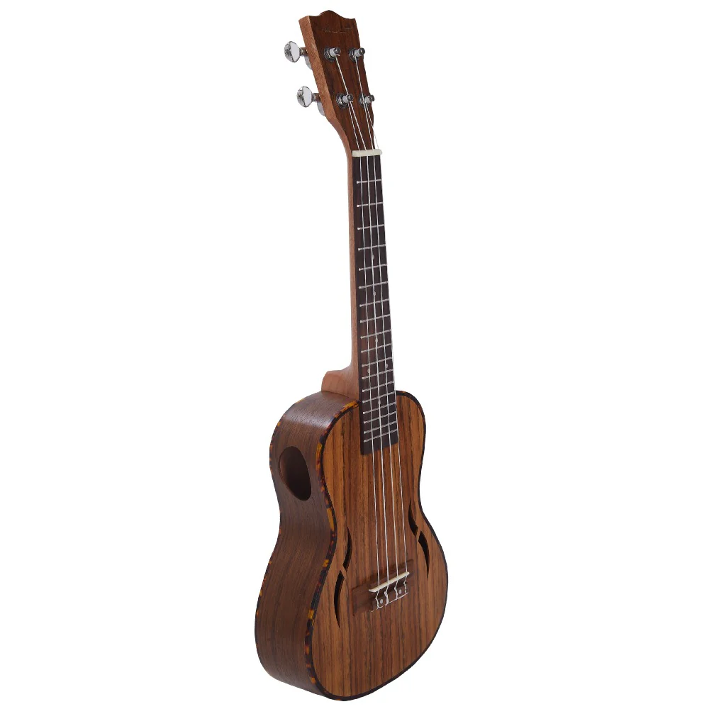 Vault UK-200T 26" Premium Walnut Laminate with Side Soundport Tenor Ukulele - Image 5