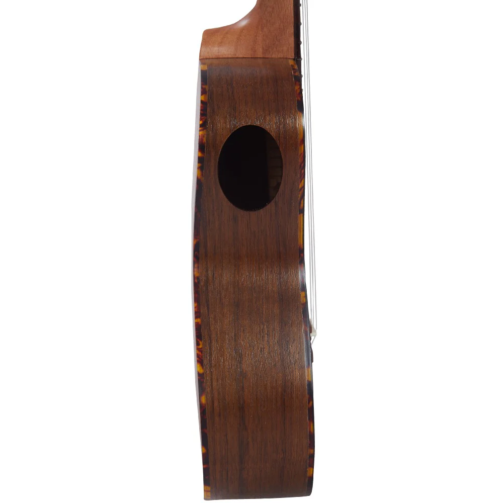 Vault UK-200T 26" Premium Walnut Laminate with Side Soundport Tenor Ukulele - Image 6